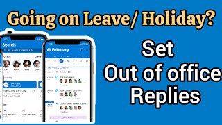 how to set up automatic reply in Outlook  How to set up out of office reply in Microsoft Outlook [upl. by Tsan886]