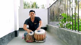 Boitha Maro Re Lukogeet song Angarag Mahanta Tabla by Swaroopananda Saikia [upl. by Eceela]