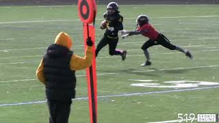 OFFL Playoffs U14 Semifinal  Guelph Jr Gryphons vs Waterloo Jr Warriors [upl. by Lajet104]