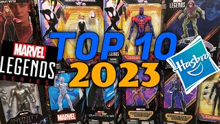 Mi Top 10 de las mejores figuras Marvel Legends de Hasbro 2023 marvellegends hasbro [upl. by Neetsirk619]