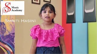 Unakku Thaan  Chithha  Singing  Smriti Hasini  SS Music Academy  2024 [upl. by Isac]