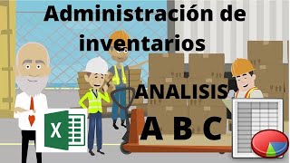 Método ABC  Método de inventario  Administración de inventarios [upl. by Esialb760]