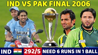 INDIA VS PAKISTAN 3RD ODI 2006 FULL MATCH HIGHLIGHTS  MOST SHOCKING MATCH EVER ROHIT MS DHONI YUVI [upl. by Domenech]