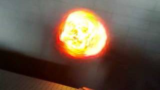 Lightning in the lab Femtosecond laser generating plasma in air [upl. by Aimik131]