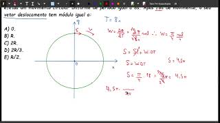 Movimento Circular  PUCMG Um móvel parte do repouso de um ponto sobre uma circunferência de [upl. by Astred806]