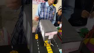 Futuristic transportation working model explained by Little Angel [upl. by Ahpla]