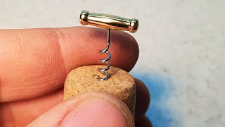 The smallest corkscrew in the world DIY [upl. by Vinita3]