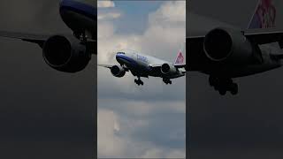 China Airlines Boeing 777F Perfect Landing at Frankfurt Airport  Cargo Jet in Action 🛬✈️ [upl. by Lochner566]