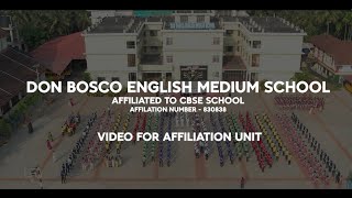 Don Bosco English Medium School Shirva Video for the Affiliation Unit December 2024 [upl. by Epolulot]