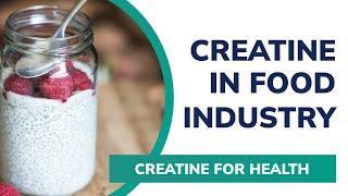 Creatine for the Food Industry  Creavitalis® [upl. by Sisson797]