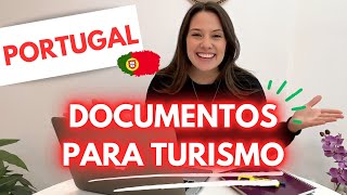 DOCUMENTOS DE VIAGEM PARA PORTUGAL  TURISMO 2024 [upl. by Grimaldi]