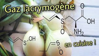 🧅 Gaz lacrymogène en cuisine  Vengeance chimique de l’oignon [upl. by Leiad]