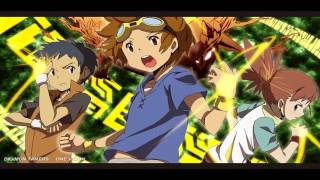 Digimon Tamers Digivolution Theme English [upl. by Refynnej84]