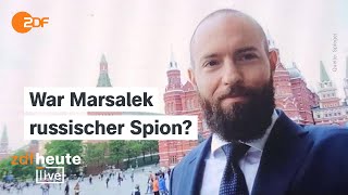 Doppelleben in Russland War WirecardManager Marsalek russischer Spion I ZDFheute live [upl. by Koffman]