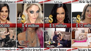 76 Richest Female Wrestlers Of 2024 [upl. by Ettesyl]