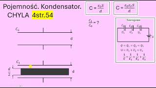 4str54 Jak zmieni się pojemność kondensatora jeżeli pomiędzy jego okładki odległe o d wsuniemy meta [upl. by Dorcia]