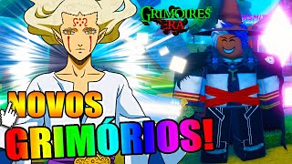 Í𝐍𝐂𝐑𝐈𝐕𝐄𝐋 EU TESTEI TODOS OS NOVOS GRIMÓRIOS DA UPDATE DO GRIMOIRES ERA ROBLOX [upl. by Neved]