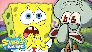 Top 7 SpongeBob Moments That Will Make You Cry 😭 SpongeBob SquarePants [upl. by Enasus]