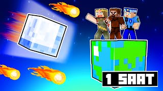 MİNECRAFT ZENGİN VS FAKİR DEV METEOR FİLMİ 😱  Minecraft [upl. by Fabrin]