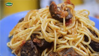 IvorianFood  Recette  Spaghetti version Diallo [upl. by Sharai]