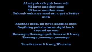 Vybz Kartel Ft Denyque  Revenge Lyrics [upl. by Cecile]