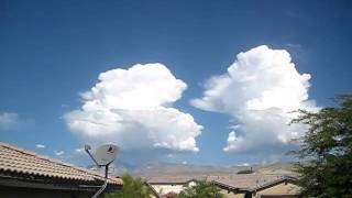 Cumulonimbus forming over San Gorgonio 08 26 2010 [upl. by Claudius299]