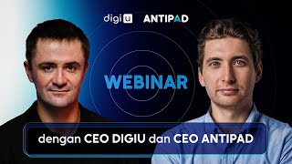 Webinar bersama CEO DigiU dan CEO Antipad [upl. by Itsa]