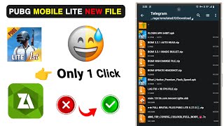 Pubg mobile lite config file kaise lagaye 2024🔥  Pubg lite file kaise set karen  pubg lite updat [upl. by Charmine]