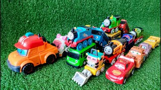 Mainan Tayo the Little Bus Lani Percy Thomas and Friends Sandy Robocar Poli lightning McQueen [upl. by Maida39]