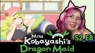 Sickness and Health  Miss Kobayashis Dragon Maid S2 E8 REACTION  Zamber Reacts [upl. by Assillem]