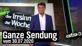 Extra 3 vom 30072020 mit Christian Ehring im Ersten  extra 3  NDR [upl. by Ynna909]