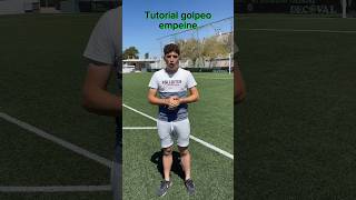 TUTORIAL GOLPEO EMPEINE [upl. by Neellok]