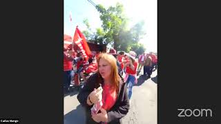 Celebration 44 Aniversario del FMLN Victoria Arana Figueroa [upl. by Lalo]