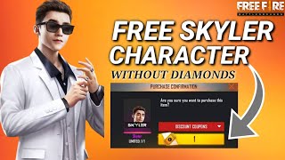 Free Skyler Character Free Fire Skyler Character Free Trick [upl. by Gertrudis829]