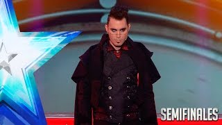 Las segundas oportunidades existen Acheron pasa a la Final  Semifinales 3  Got Talent España 2017 [upl. by Annmaria194]