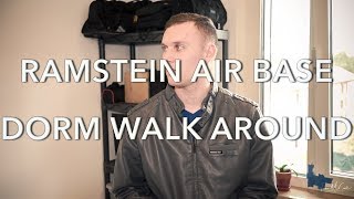 Ramstein Air Base Dorm Walk Around [upl. by Eenar456]