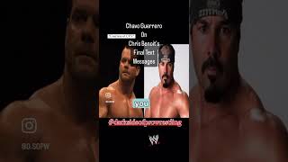 “Courtesy of CVV” Chavo Guerrero On Chris Benoit’s Final TextMessages wwe [upl. by Ng]