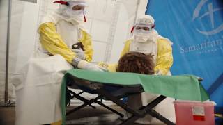 Ebola Treatment Center Opens in the DRC [upl. by Emerald]