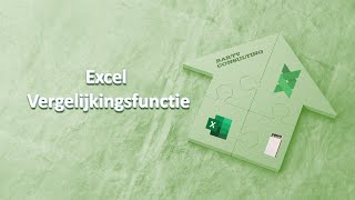 Excel Vergelijken Functie [upl. by Nhar]