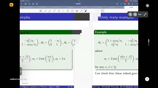 Joshua Lam Algebraic solutions to Painlevé VI and Schlesinger equations [upl. by Noswal]