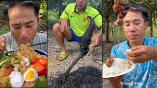 ASMR VANLONG VLOGS EATING SHOW yummy food mukbang ngontinhhay saladbeef sial [upl. by Doane20]