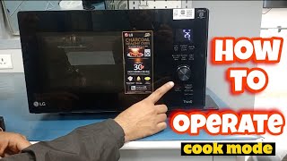 HOW TO OPERATE LG MICROWAVE OVEN MJEN286UH  CHARCOAL HEALTHY OVENS DEMO IN HINDI [upl. by Gehman]