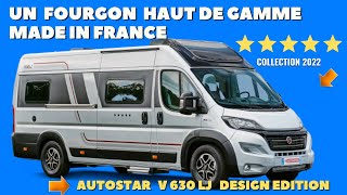 Fourgon aménagé  AUTOSTAR V630 LJ 2022 avec Henry et Bertrand Campingcar33 [upl. by Aym]