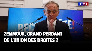 Zemmour grand perdant de lunion des droites [upl. by Nitram]