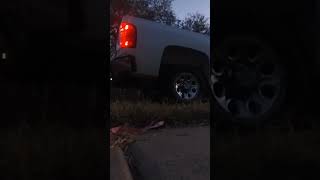 2008 chevy silverado 1500 startuprevs with aftermarket exhaust [upl. by Vadnee597]