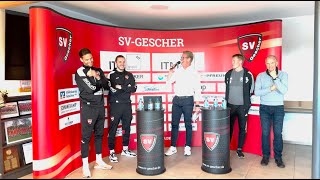 Pressekonferenz 10 Spieltag Heimspiel gegen SF Merfeld [upl. by Llehsem866]