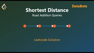 Leetcode 3243 Shortest Distance After Road Addition Queries I [upl. by Denison218]