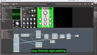 System 63 teaser Reaktor 6 Blocks compatible CV modular [upl. by Tjon]