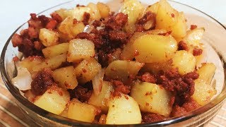 Papas con Longaniza [upl. by Deibel]