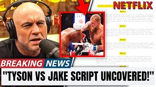 Scripted 🤔Joe Rogan Slams Jake Paul vs Mike Tyson Fight as [upl. by Tammara]